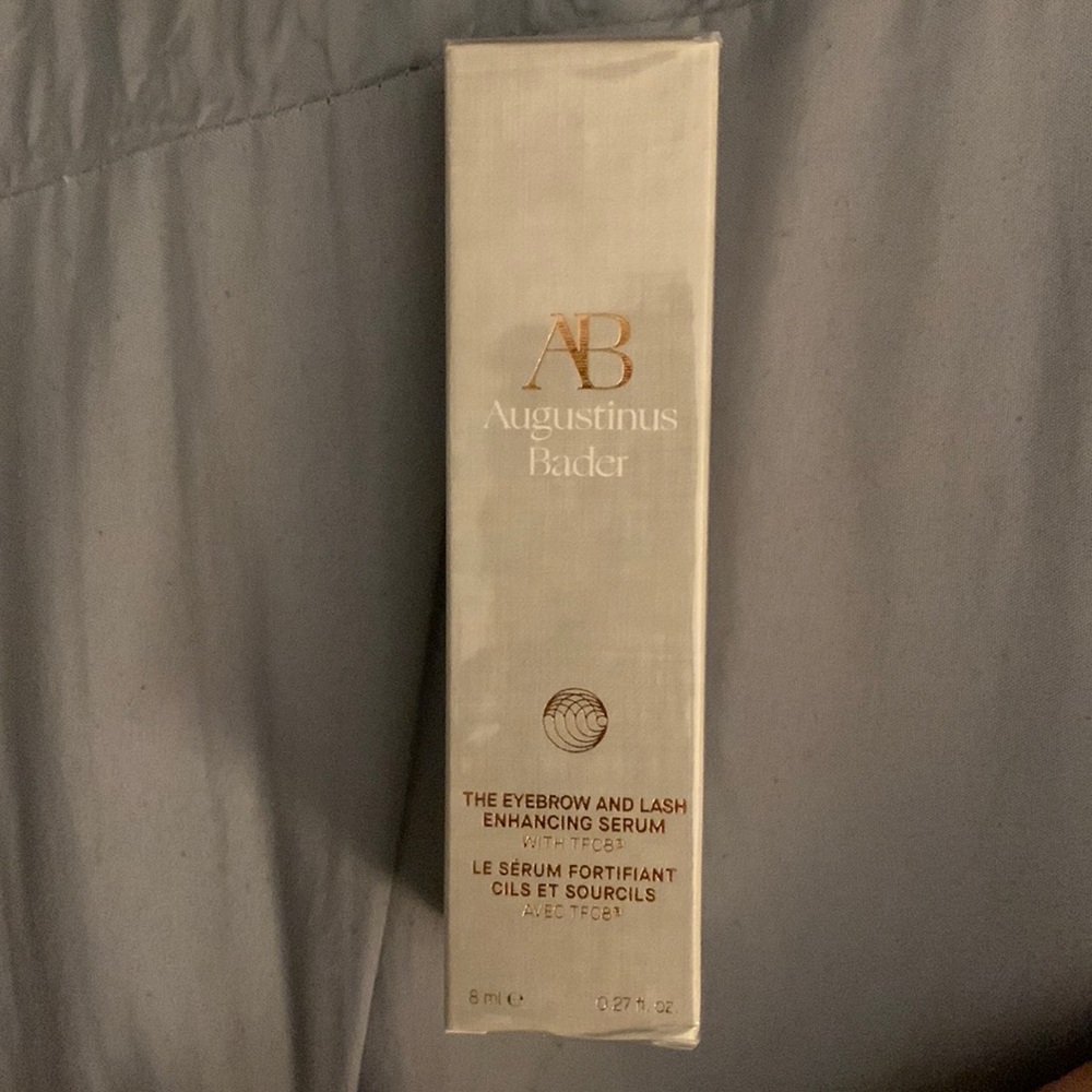 Augustine Bader the eyebrow and lash enhancing serum 8 ml full size.